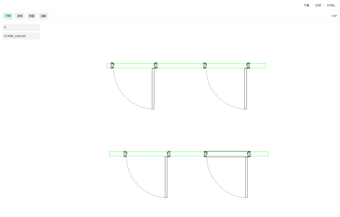 CAD drawing preview